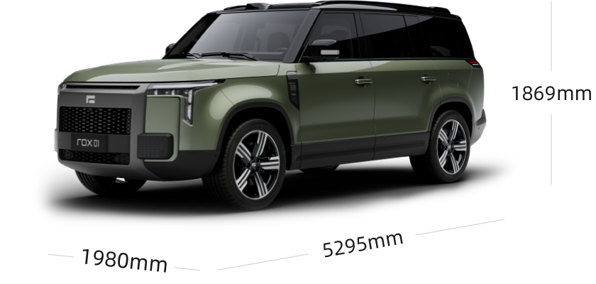 ROX 01 All-Terrain 7-Seater Long Range Edition(New cars imported from China)