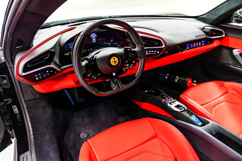 2024 Ferrari 296 GTB | GCC Spec | Plug-in Hybrid | 819 HP | As New (150 KM)