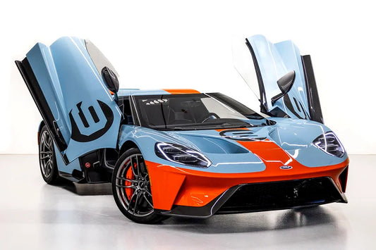 2019 Ford GT Heritage Edition | Gulf Livery | Brand New (60 KM) | GCC Spec