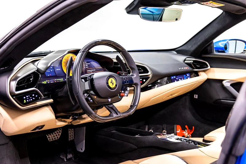 2023 Ferrari 296 GTS | GCC Spec | Unlimited Mileage Warranty | 8,218 HP V6 Hybrid