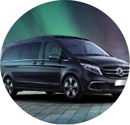 Custom Mercedes V Class Executive Limousine Conversion 4 Seater Full Partition