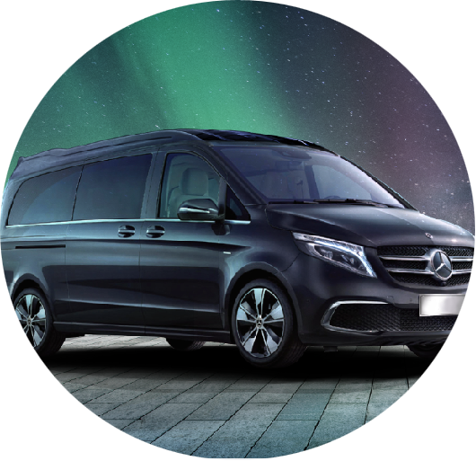 Custom Mercedes V Class Executive Limousine Conversion 4 Seater Full Partition