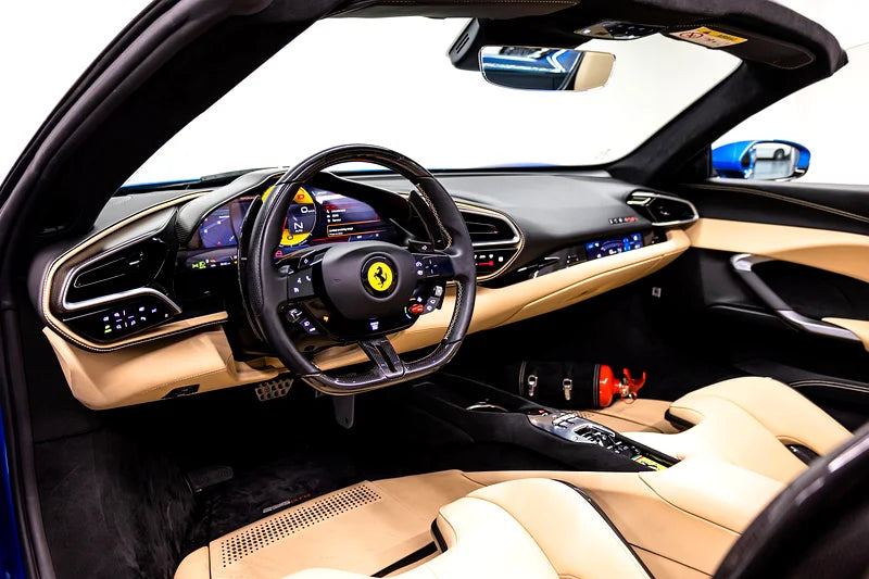 2023 Ferrari 296 GTS | GCC Spec | Unlimited Mileage Warranty | 8,218 HP V6 Hybrid